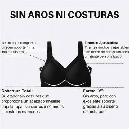 Sujetador Moldeador Lux Comfort Sin Costuras – Sujeción y Comodidad [Compra 1 y llévate 2]