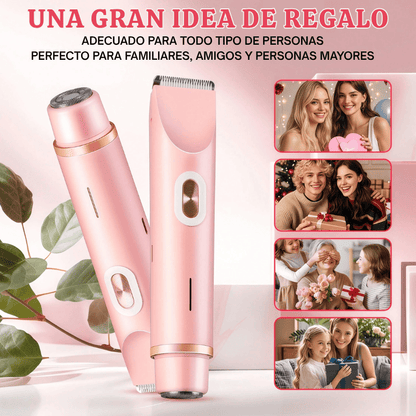 FastShaver™ – Depiladora Eléctrica 2 en 1 para Mujeres [DEPILACIÓN COMPLETA EN SEGUNDOS] + REGALOS