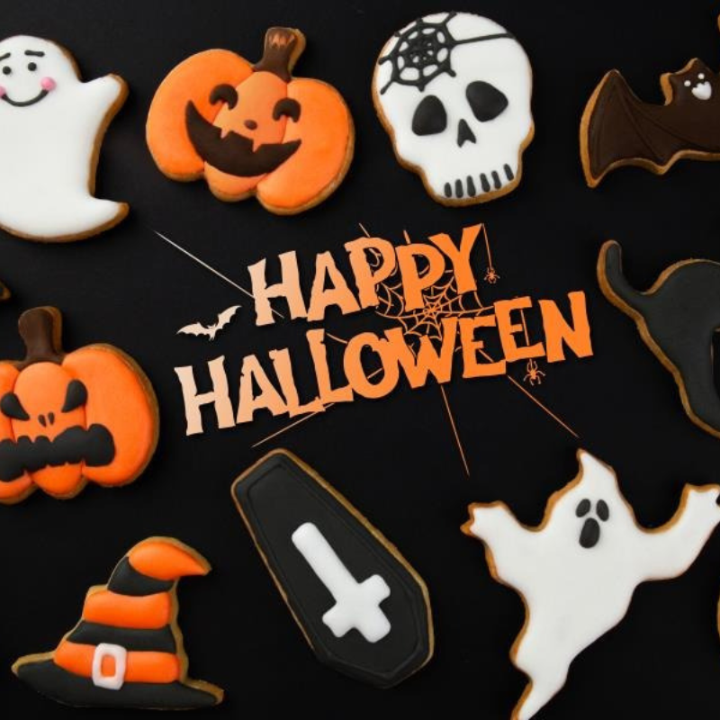 Moldes de Calabaza y Galleta Halloween – Set 7 Piezas Inox