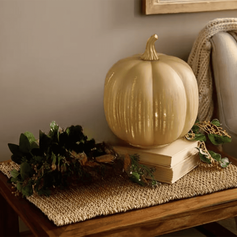Calabazas de Cristal Iluminadas Starry Night – Encanto y Sofisticación en tu Decoración