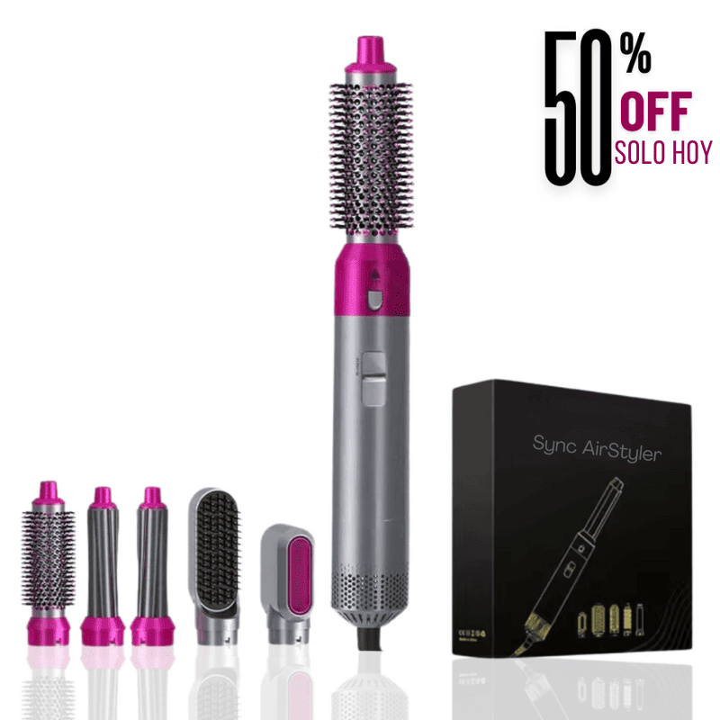 Cepillo Moldeador Sync Air Styler 5 en 1 [RESULTADO PROFESIONAL]