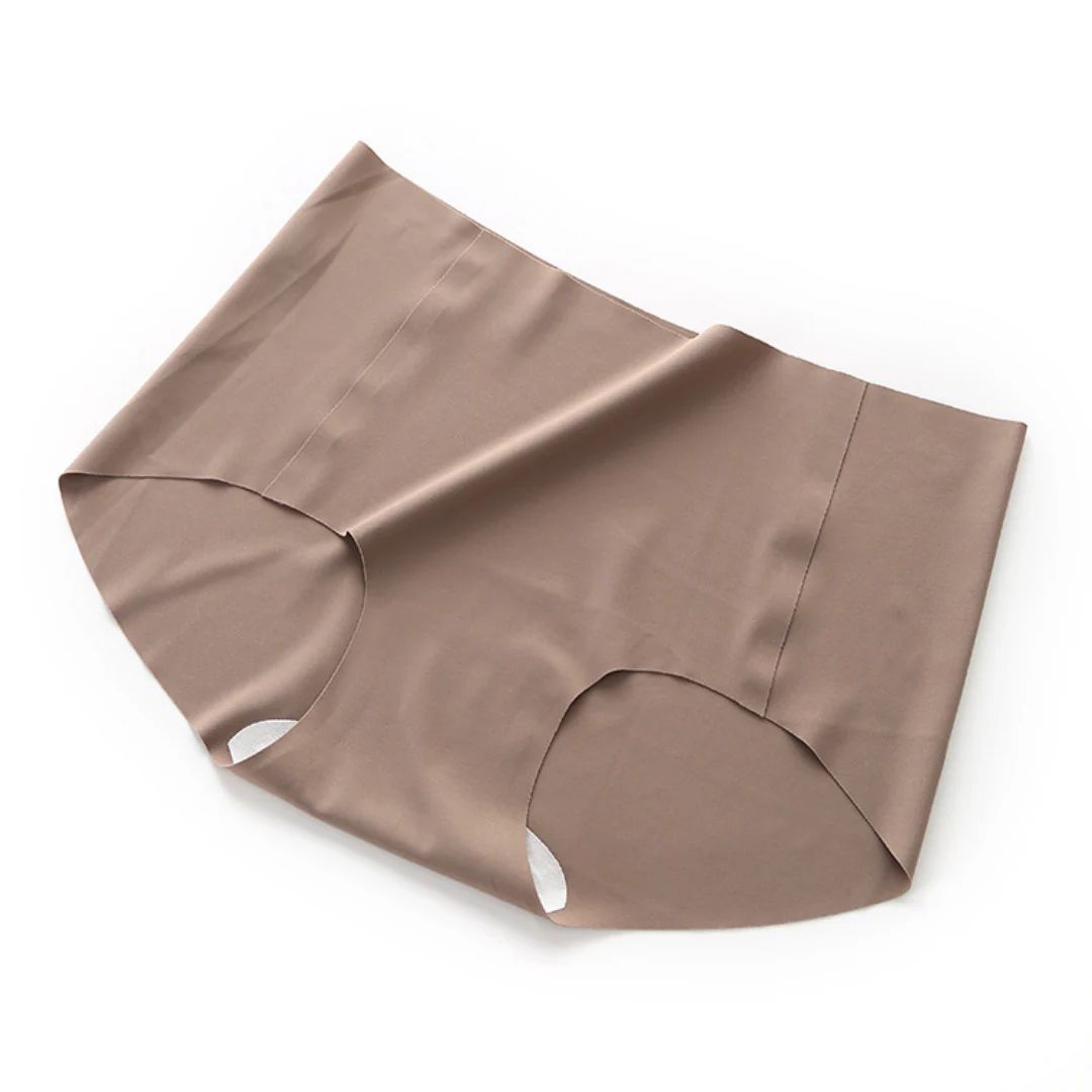 Bragas sin costuras de cintura media