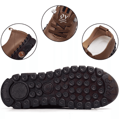 OrthoLuxe® – Zapatos Ortopédicos Ultrablandos y Flexibles – Cuero de Alta Calidad