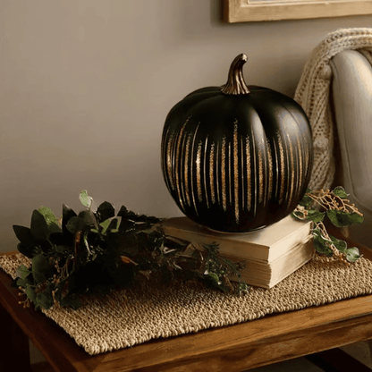 Calabazas de Cristal Iluminadas Starry Night – Encanto y Sofisticación en tu Decoración