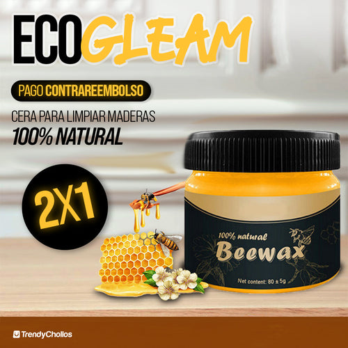 [2X1] ECOGLEAM - Cera Para Limpiar Maderas