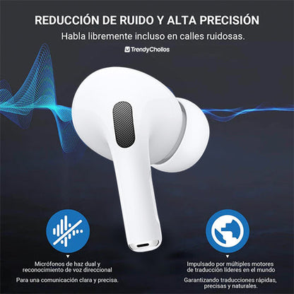 Auriculares Traductores AirPro – Escucha y entiende en cualquier idioma