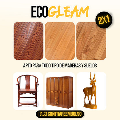 [2X1] ECOGLEAM - Cera Para Limpiar Maderas