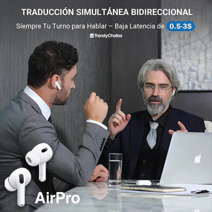Auriculares Traductores AirPro – Escucha y entiende en cualquier idioma