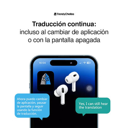 Auriculares Traductores AirPro – Escucha y entiende en cualquier idioma