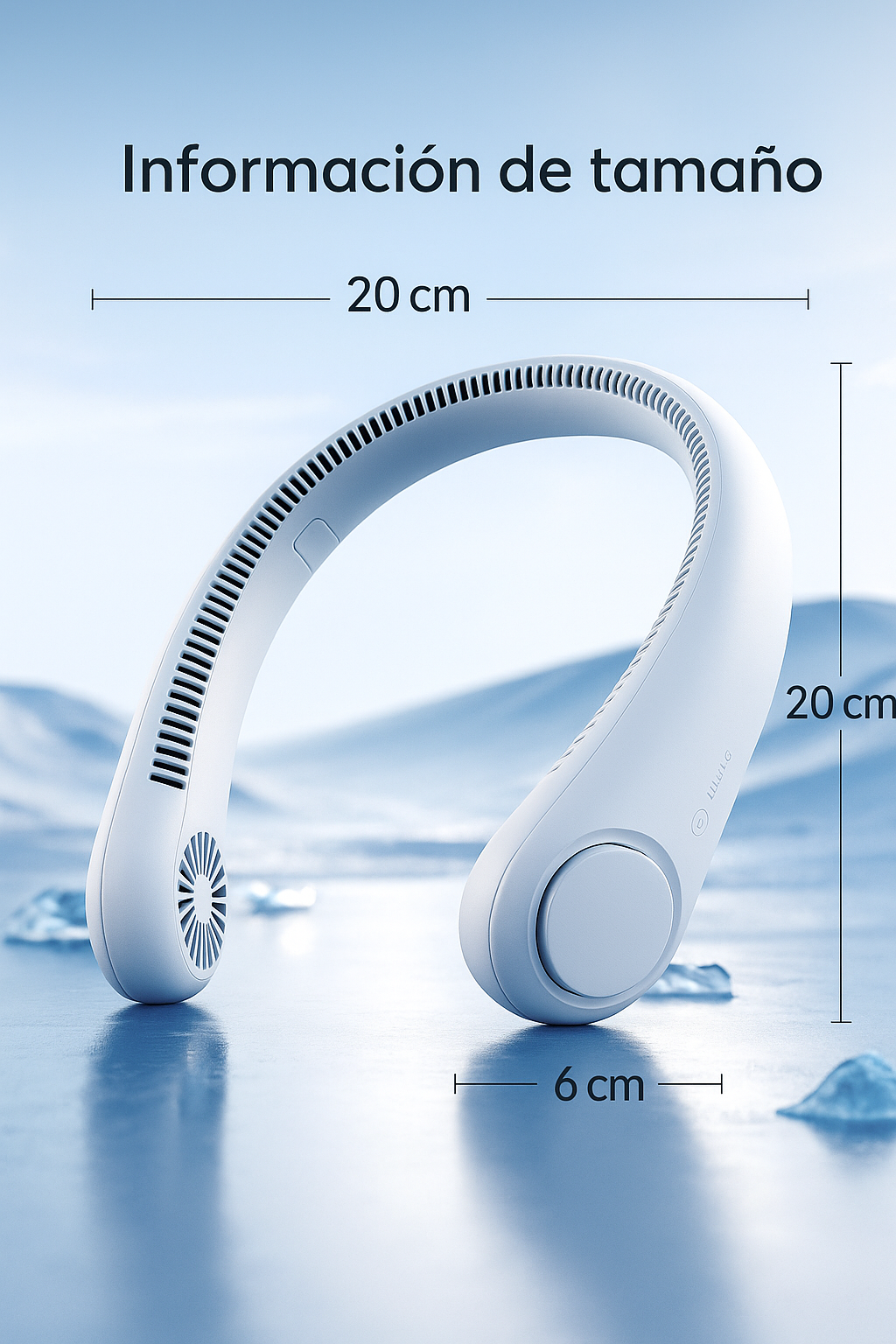 Ventilador de Cuello Sin Aspas