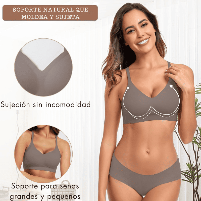 Sujetador Moldeador Lux Comfort Sin Costuras – Sujeción y Comodidad [Compra 1 y llévate 2]