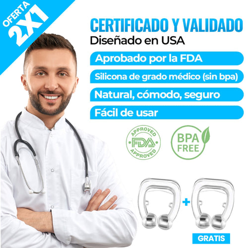 Dispositivo Nasal Antironquidos [OFERTA 2X1]