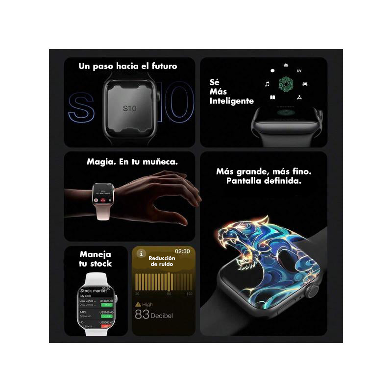 Reloj Inteligente con IA, Asistente de Voz y Pantalla OLED