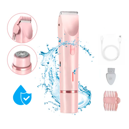 FastShaver™ – Depiladora Eléctrica 2 en 1 para Mujeres [DEPILACIÓN COMPLETA EN SEGUNDOS] + REGALOS