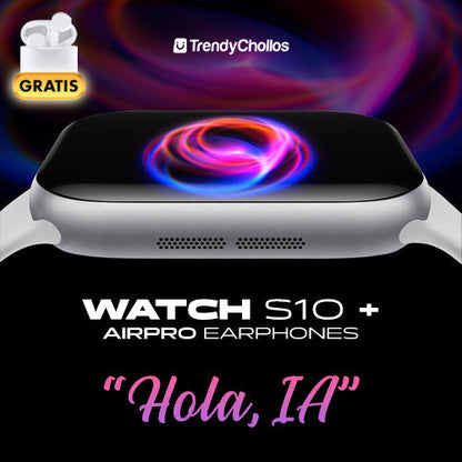 Pack Reloj Inteligente con IA + Auriculares Bluetooth Pro