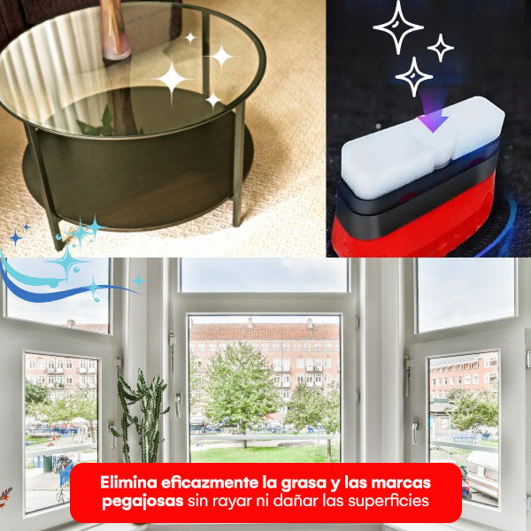 Limpiador Compacto para Cristales