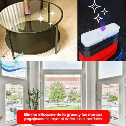 Limpiador Compacto para Cristales