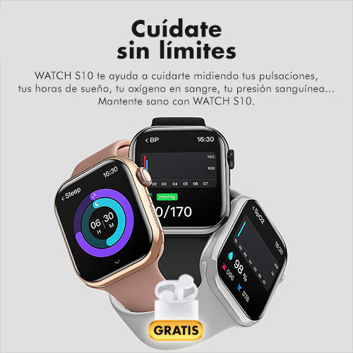 Pack Reloj Inteligente con IA + Auriculares Bluetooth Pro