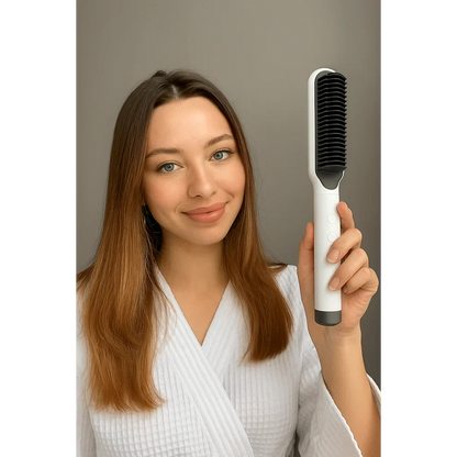 Cepillo Alisador Profesional - Cabello liso en minutos, sin esfuerzo
